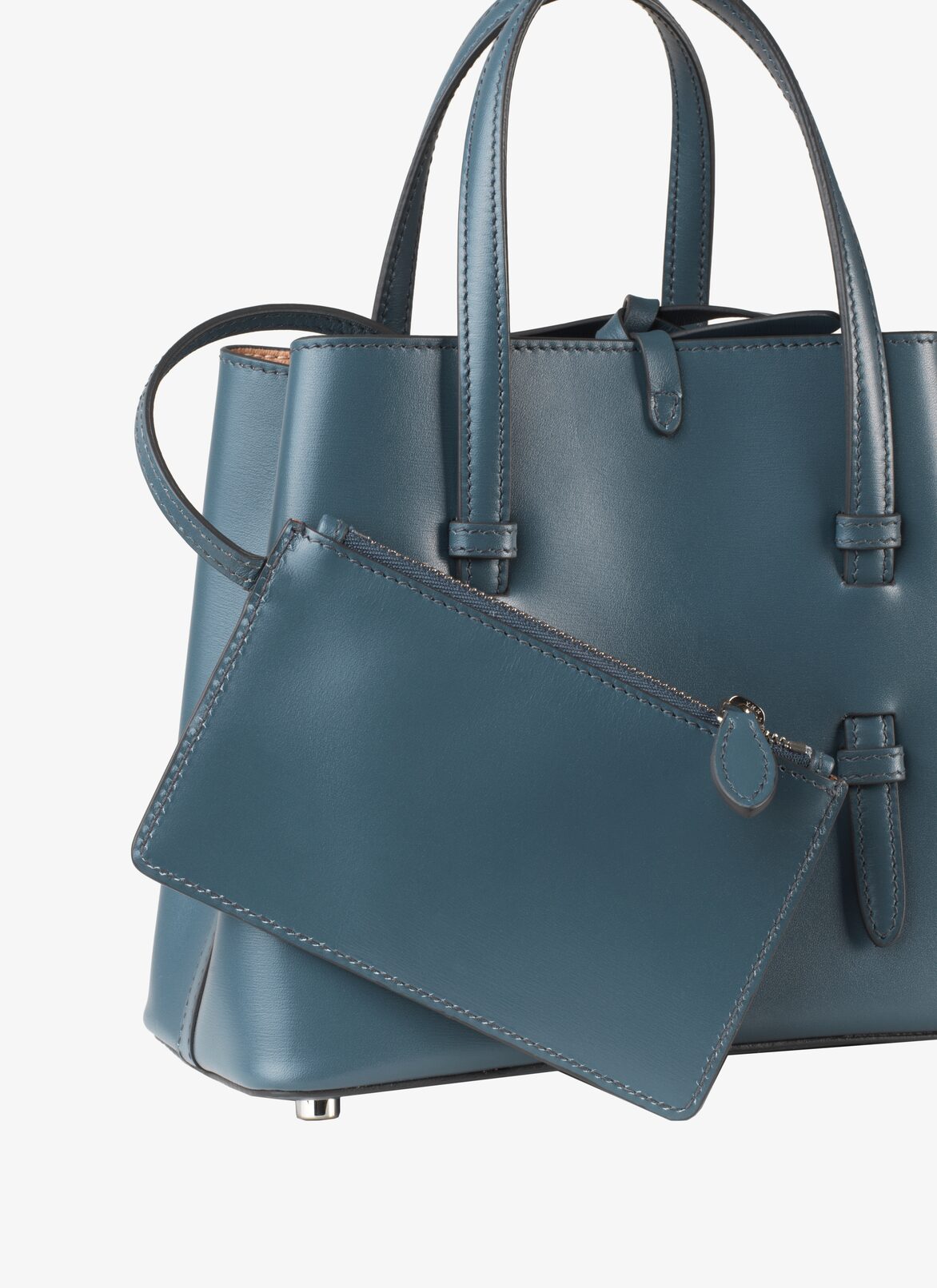 CABAS XM CUIR LUX BLUE RUSSIAN ALAÏA RUSSIAN BLUE  CABAS XM CUIR LUX BLUE RUSSIAN